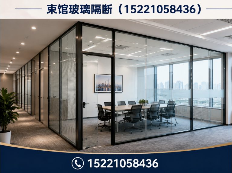 虹口区束馆玻璃隔断展示图